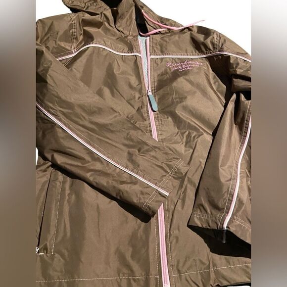 Riverbanks zoo and botanical garden rain jacket ladies size small excellent - Picture 1 of 2